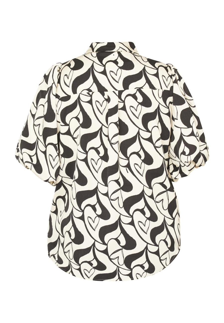 Ella Shirt - Heart Print