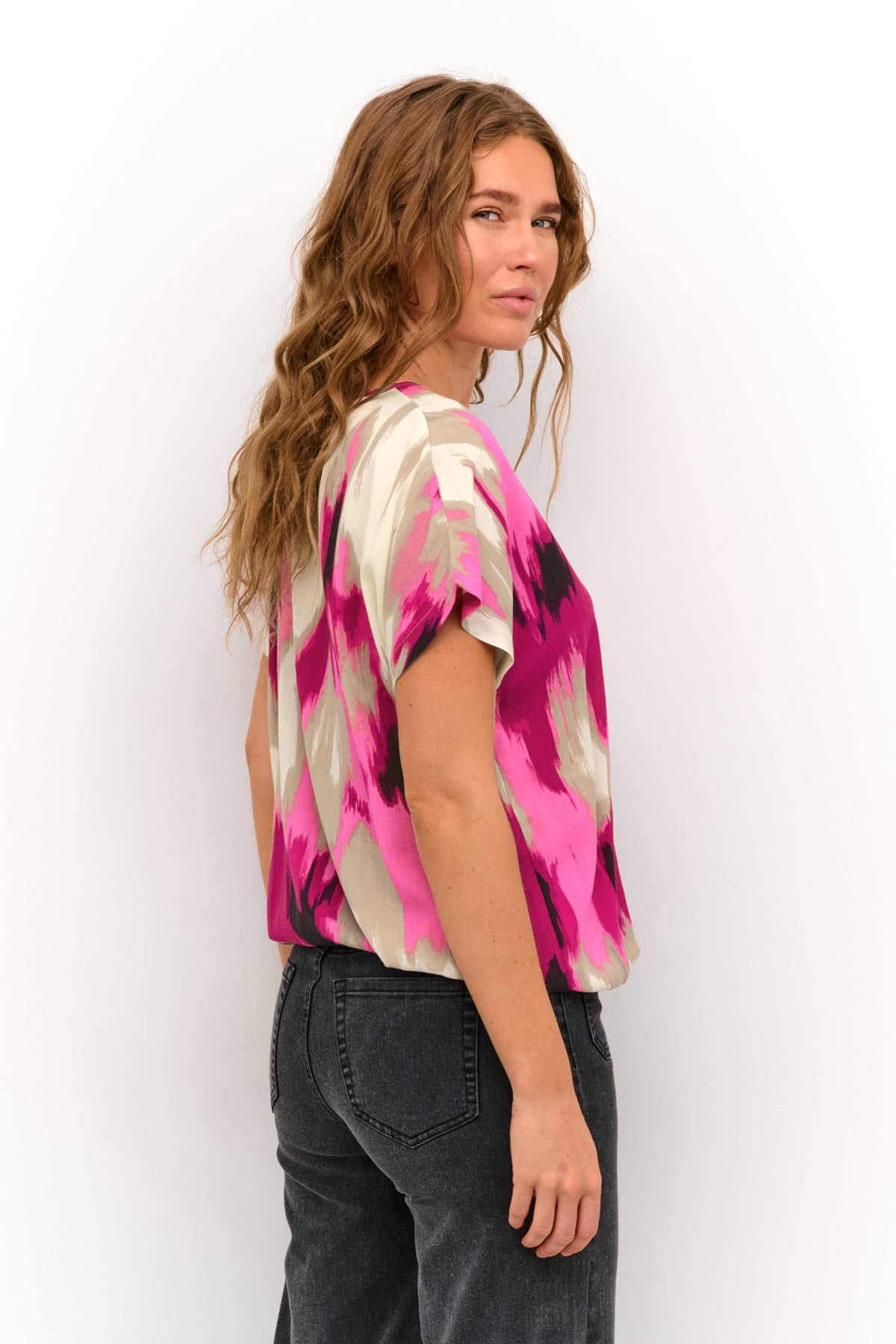 Beathe Blouse - Pink