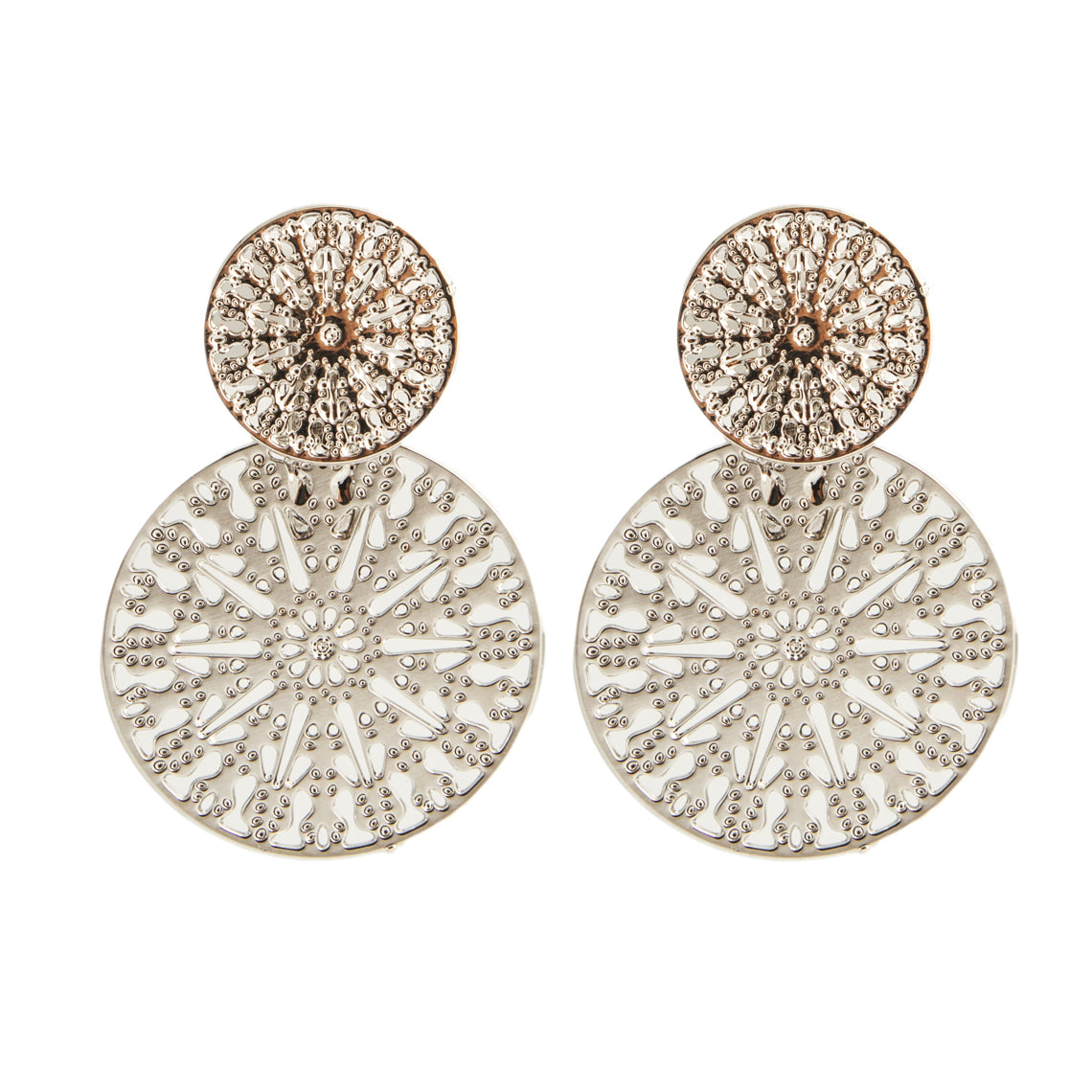 Spinn Twin Earring - Steel