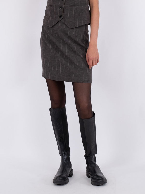 Helmine Soft Check Skirt