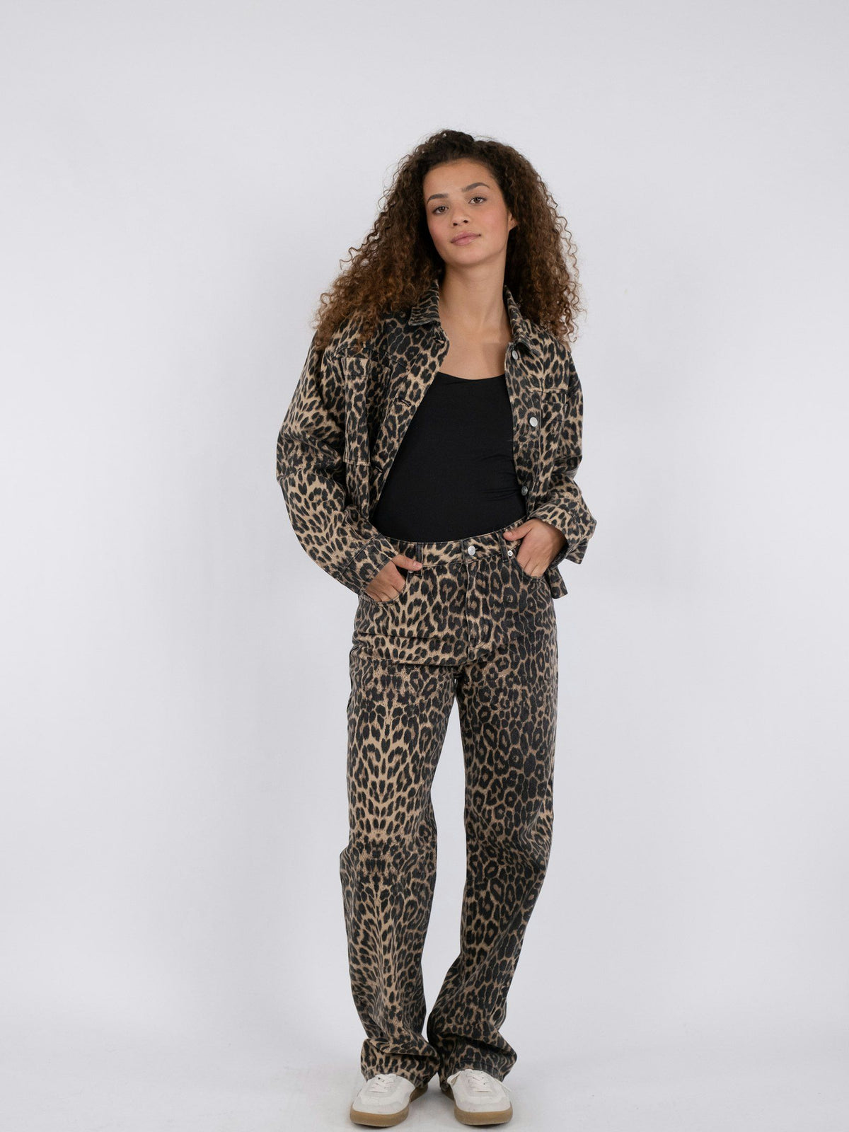 Simona Leopard Pants