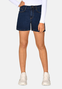 Olia Shorts - Unwashed Blue