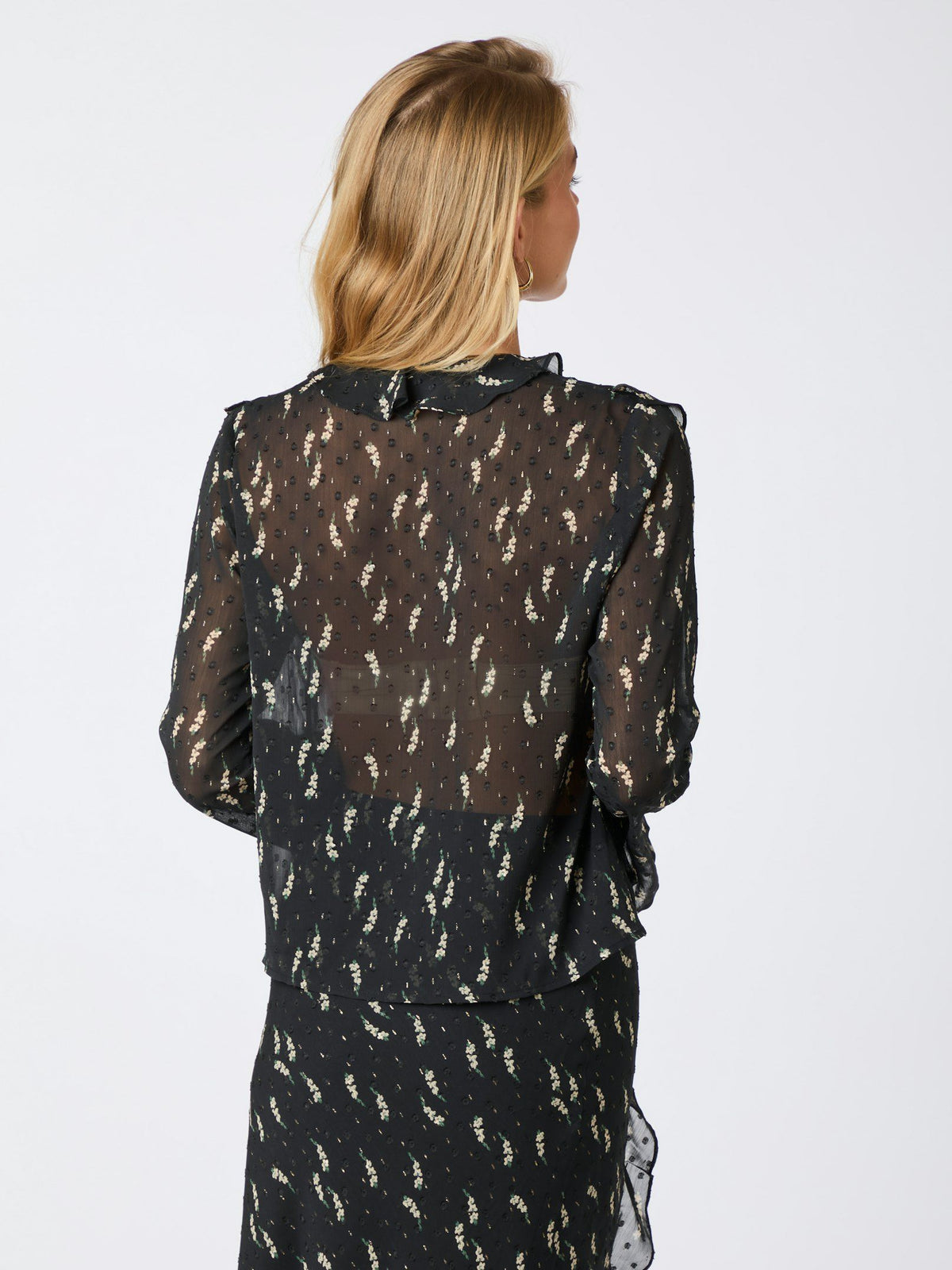 Carola Blouse - Flower Branch