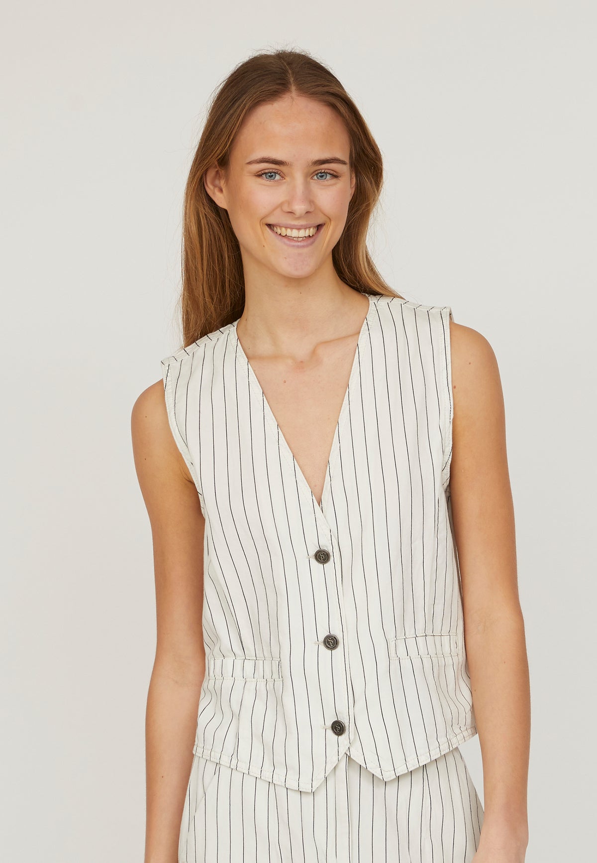 Onea Cotton Vest Stripes