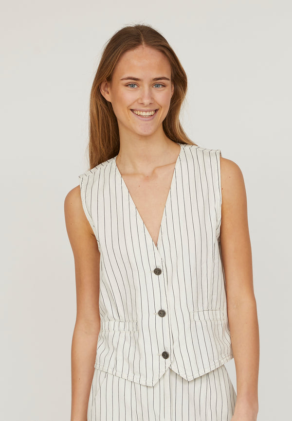 Onea Cotton Vest Stripes