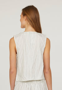 Onea Cotton Vest Stripes