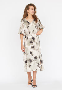 Ventia Dress - Rose/Grey