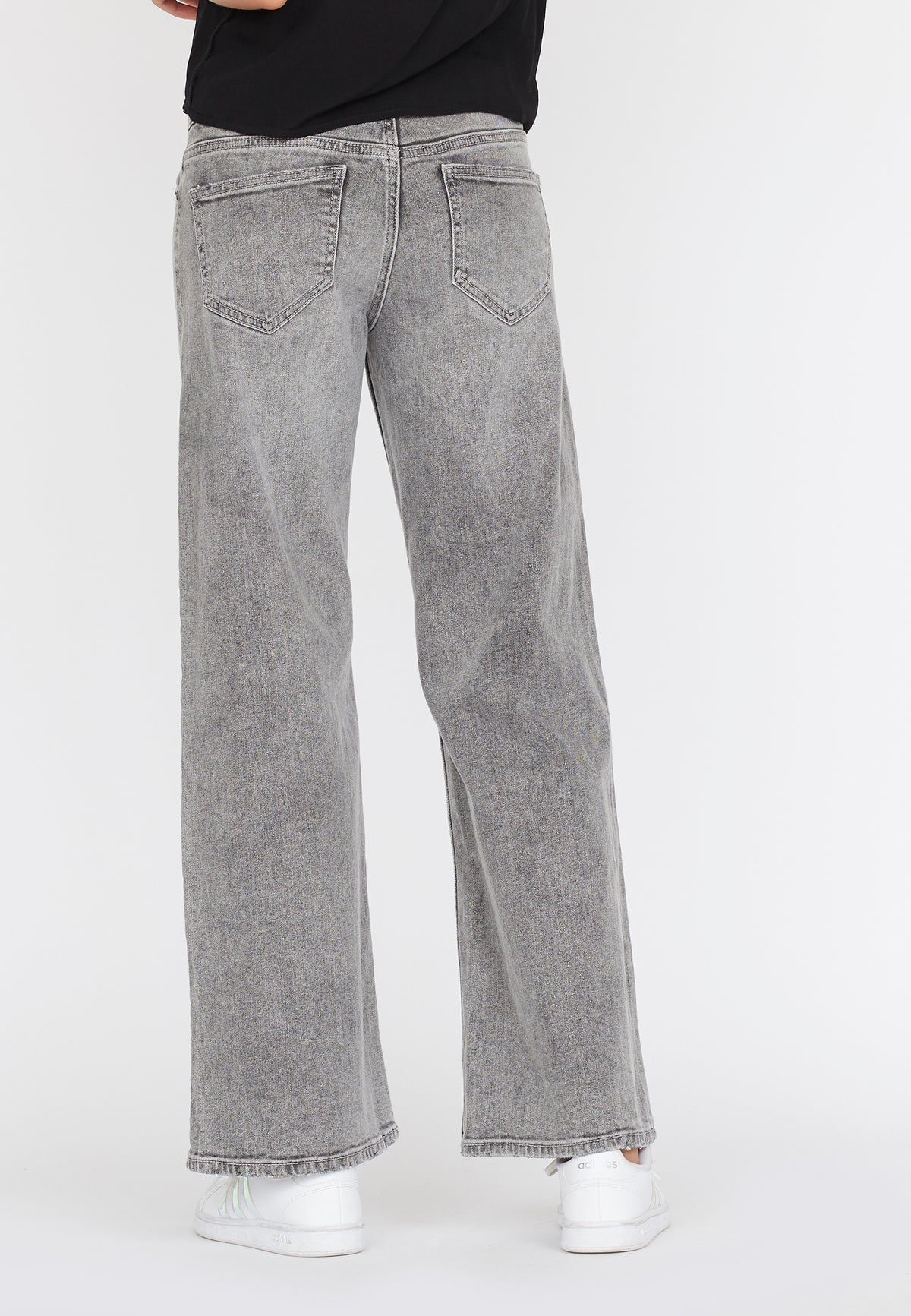 Onea Belt Jeans - Grey Wash