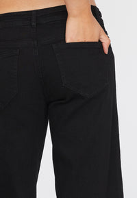 Onea Belt Jeans - Black