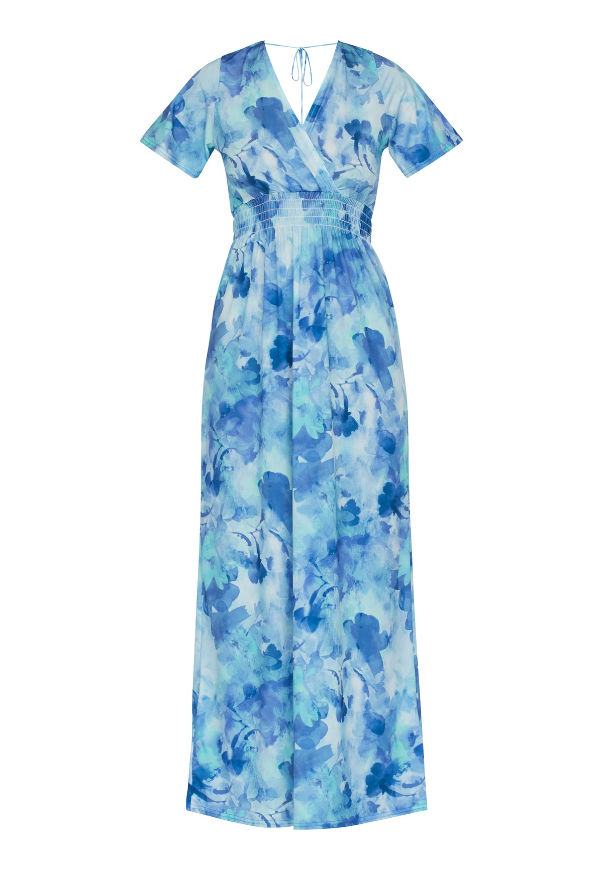 Giji Dress - Blue Flower