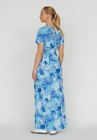 Giji Dress - Blue Flower