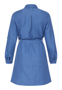 Erob Shirtdress - Blue