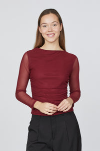 Esme Top - Bordeaux