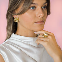 Daisy Earring - Gold