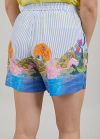 Shorts - Magic Island Print