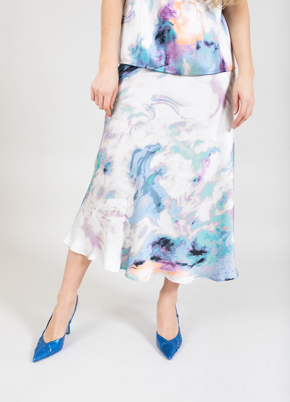 Skirt Swirl Print