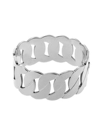 Holly Chain Cuff - Steel