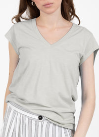 V-Neck T-shirt - Sand