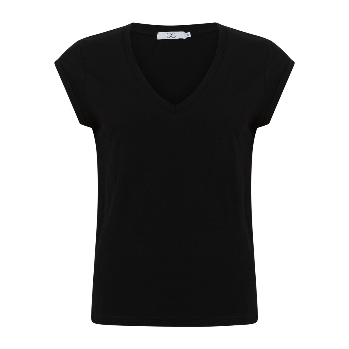 V-Neck T-shirt - Black