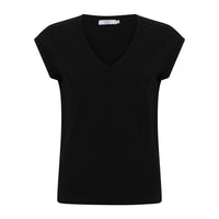 V-Neck T-shirt - Black