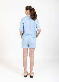 Esther Short Sleeved Shirt - Light Blue