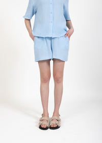 Esther Loose Shorts - Light Blue