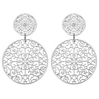 Double Spinn Earring - Steel