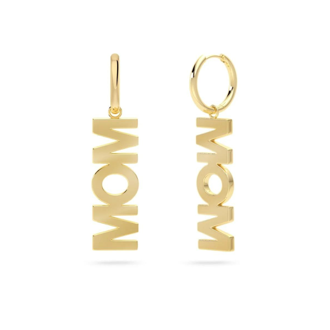 Mom Hoops - Gold