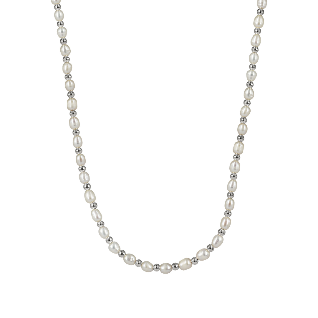 Palma Mix Necklace - Steel