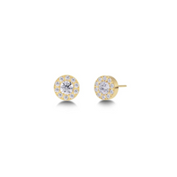 Thassos Studs Mini - Gold