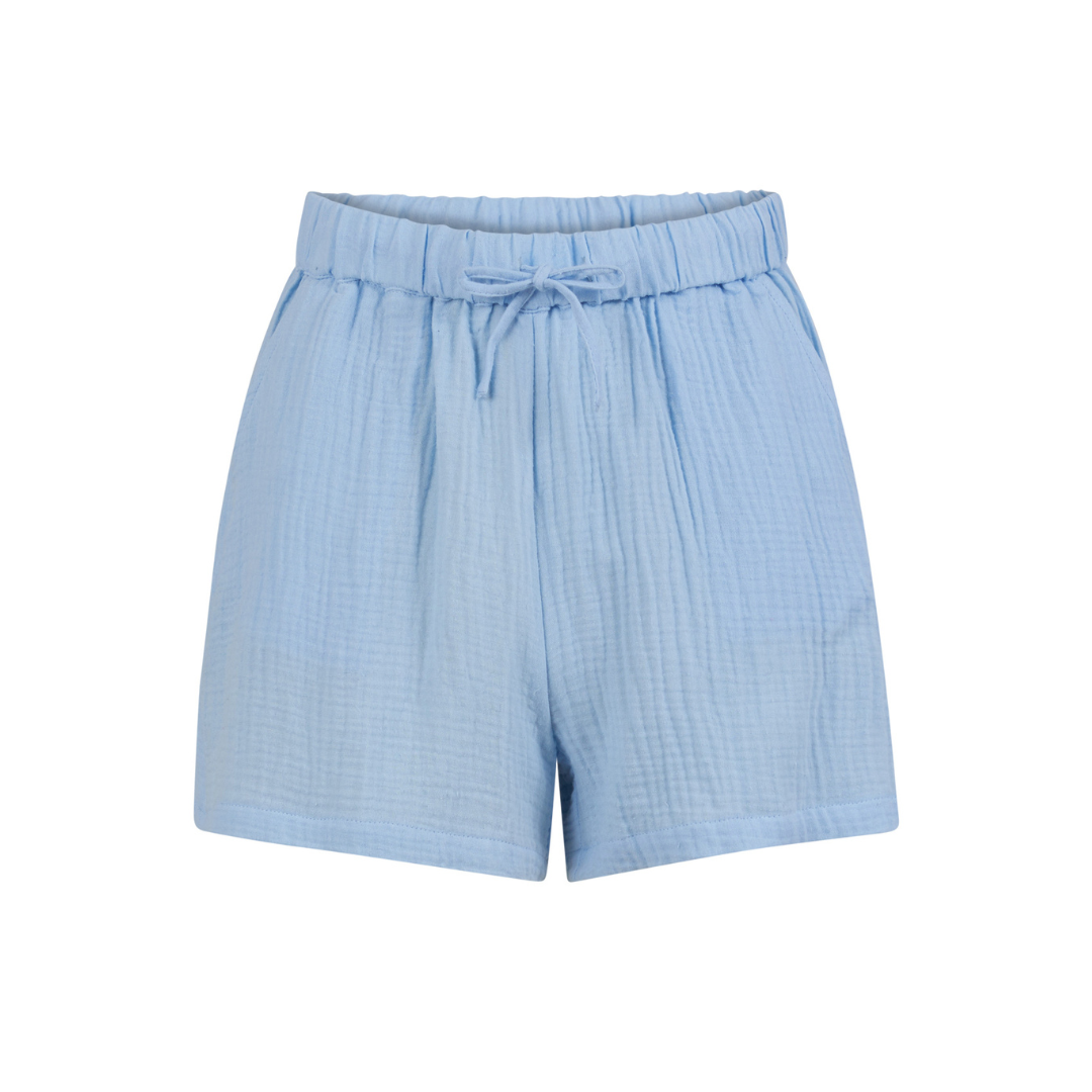 Esther Loose Shorts - Light Blue