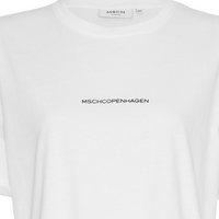 Terina Small Logo Tee - White/Black