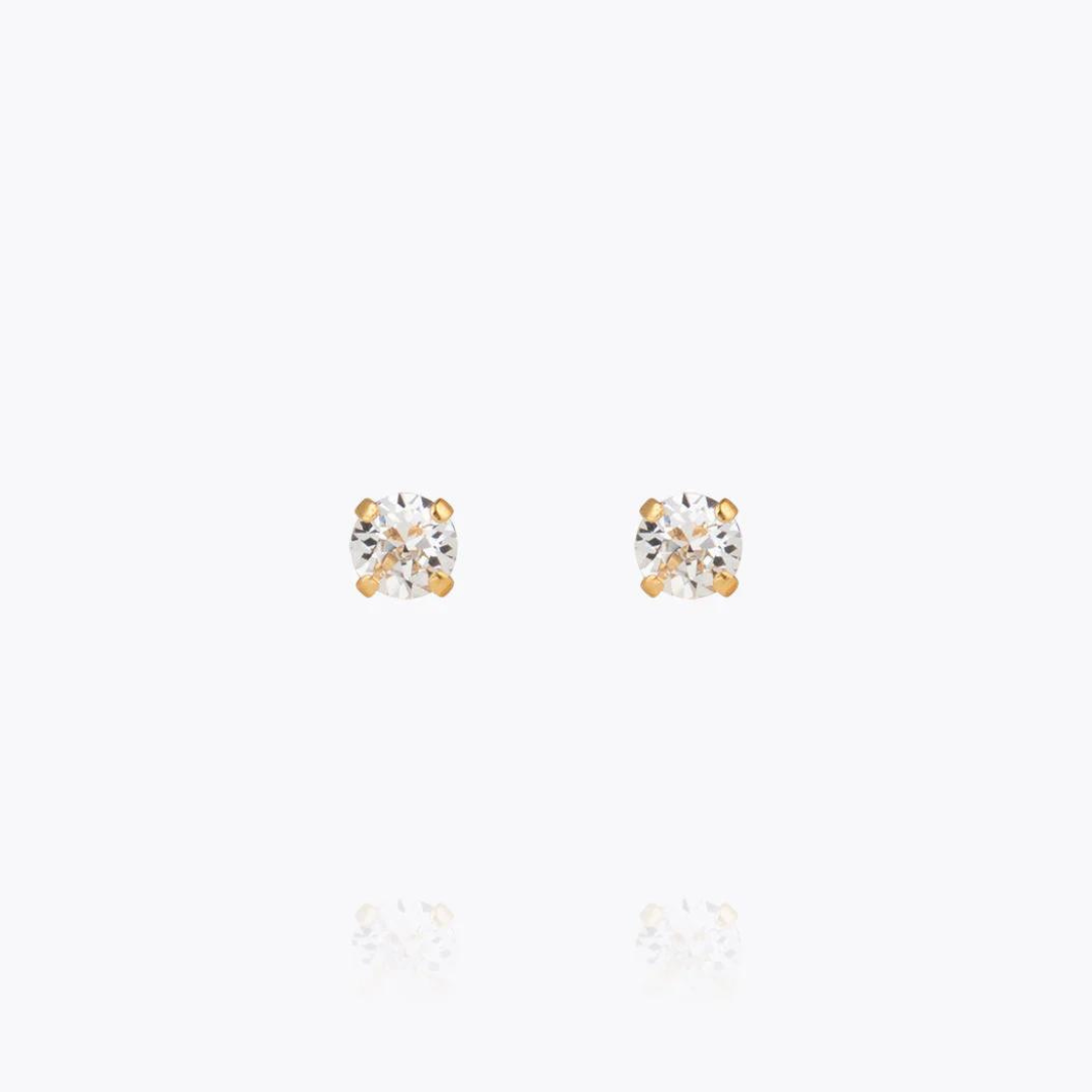 Classic Mini Studs Earrings - Gold