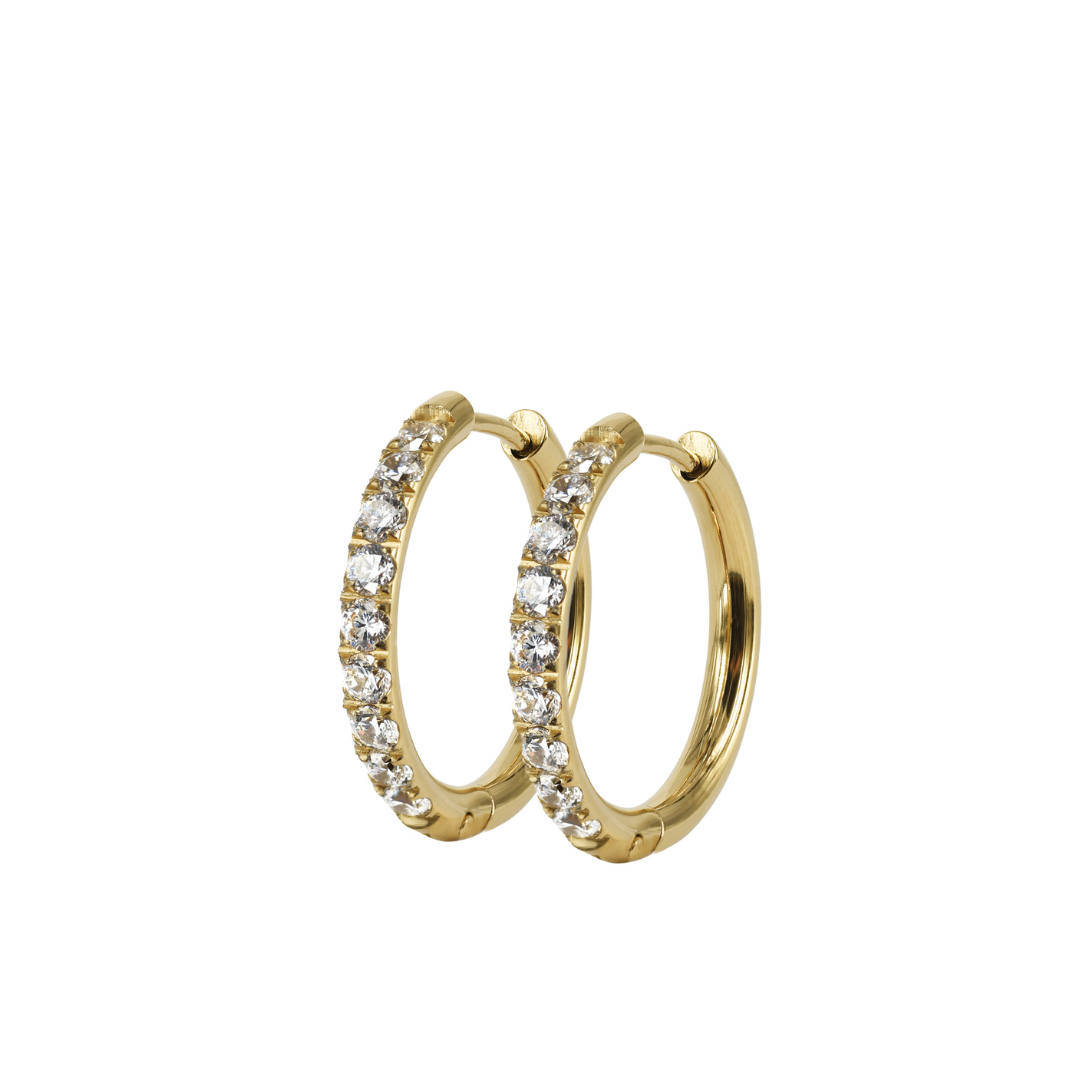 Lucy Earrings 21mm - Gold