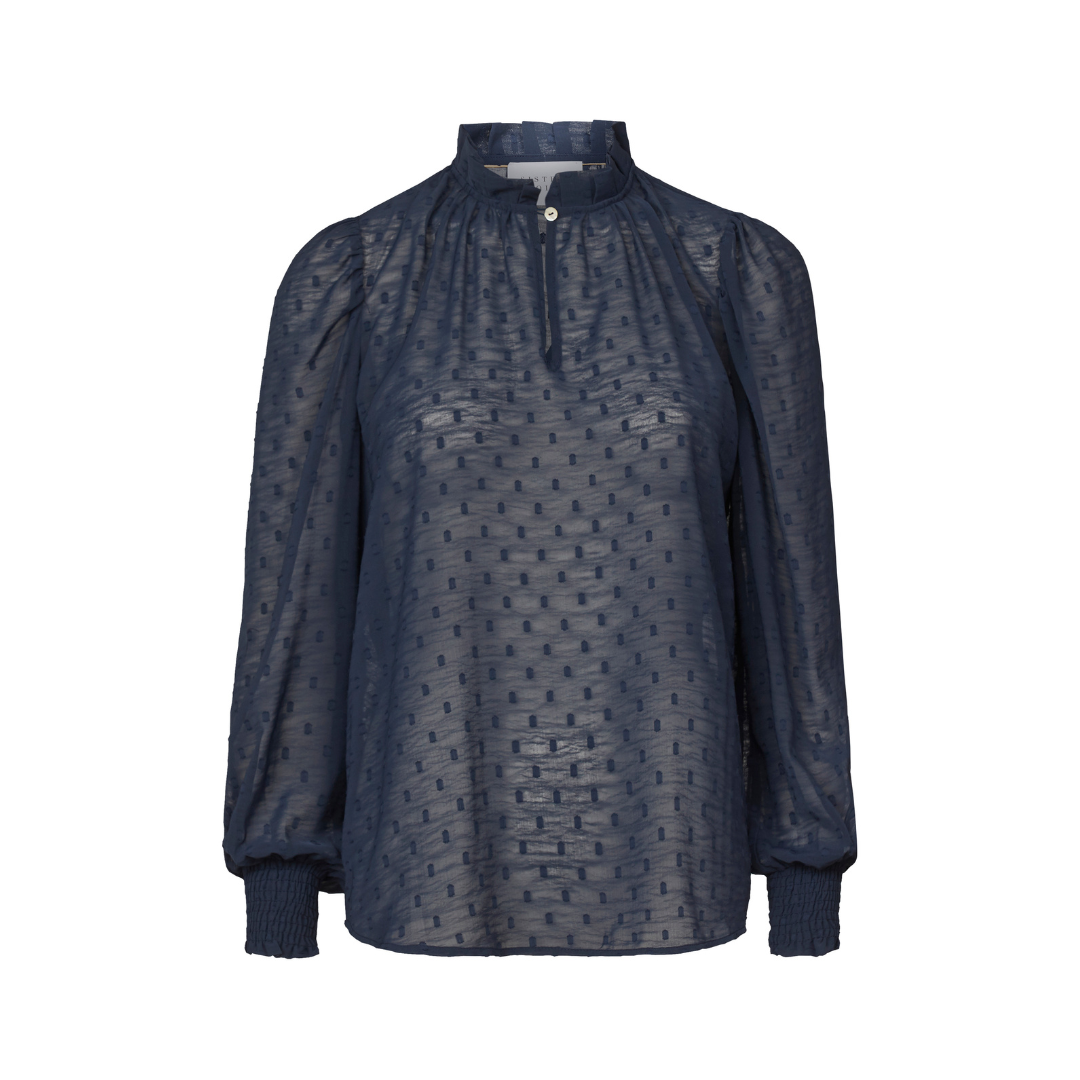 Esar Blouse - Midnight Blue