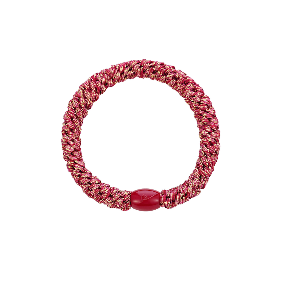 Hair Tie - Glitter Cherry