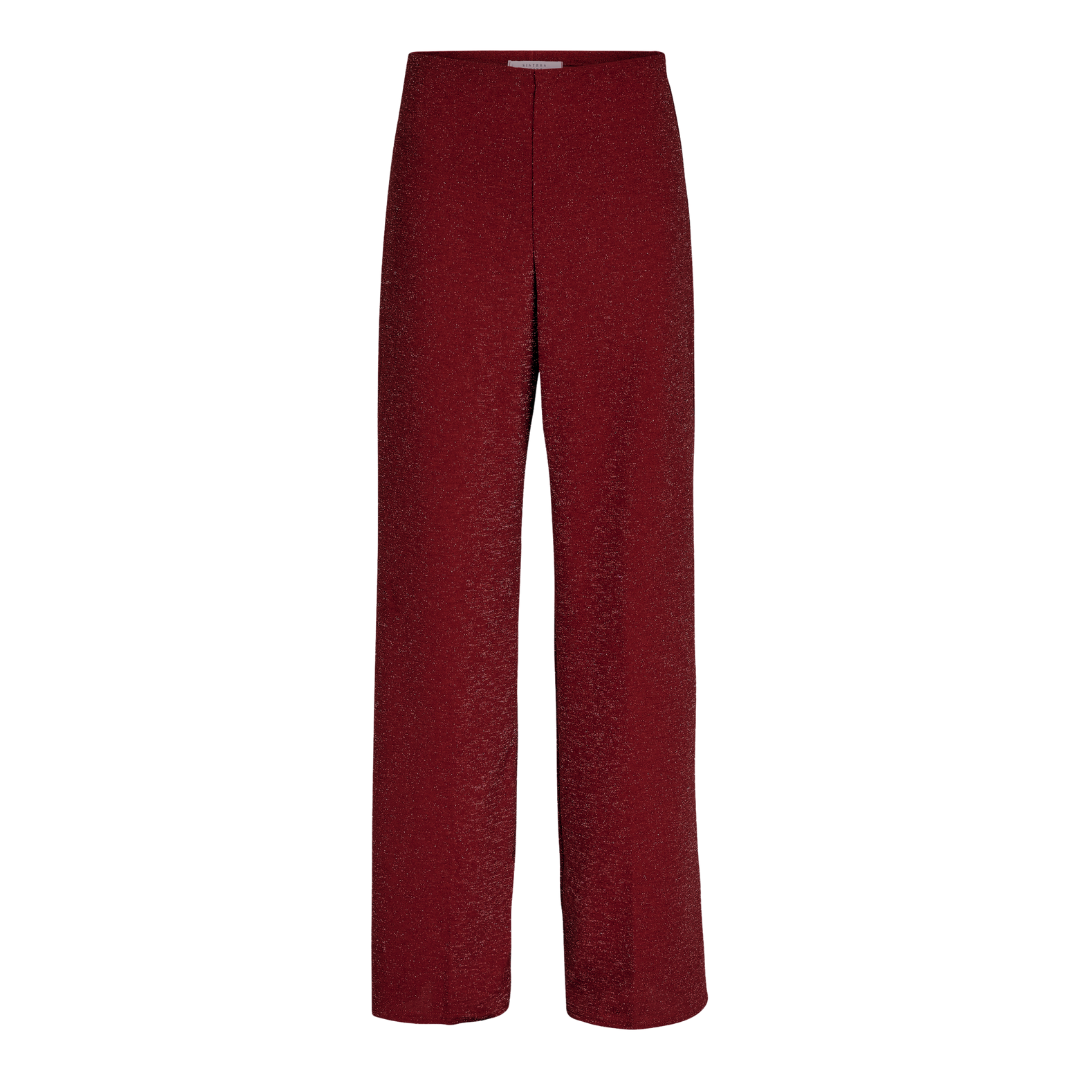 Glut Pant - Bordeaux/Silver