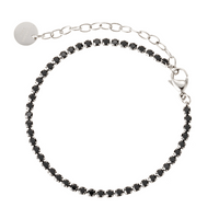 Celine Bracelet - Black/Steel