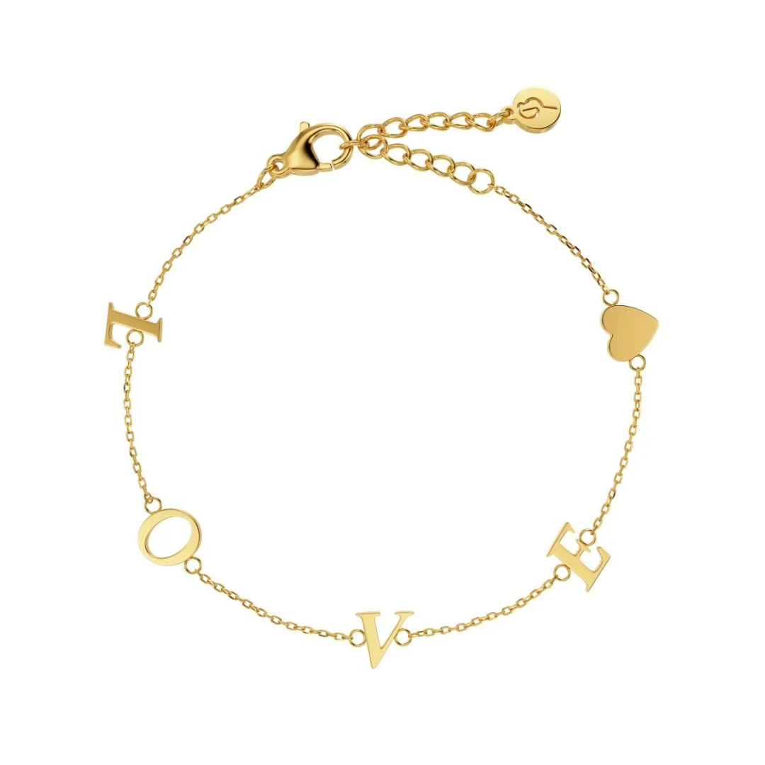 Love Note Bracelet - Gold