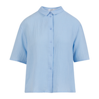 Esther Short Sleeved Shirt - Light Blue