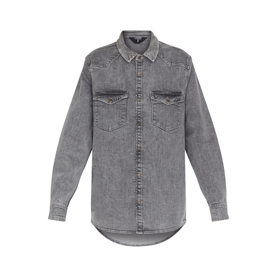 Osa Shirt - Grey Wash