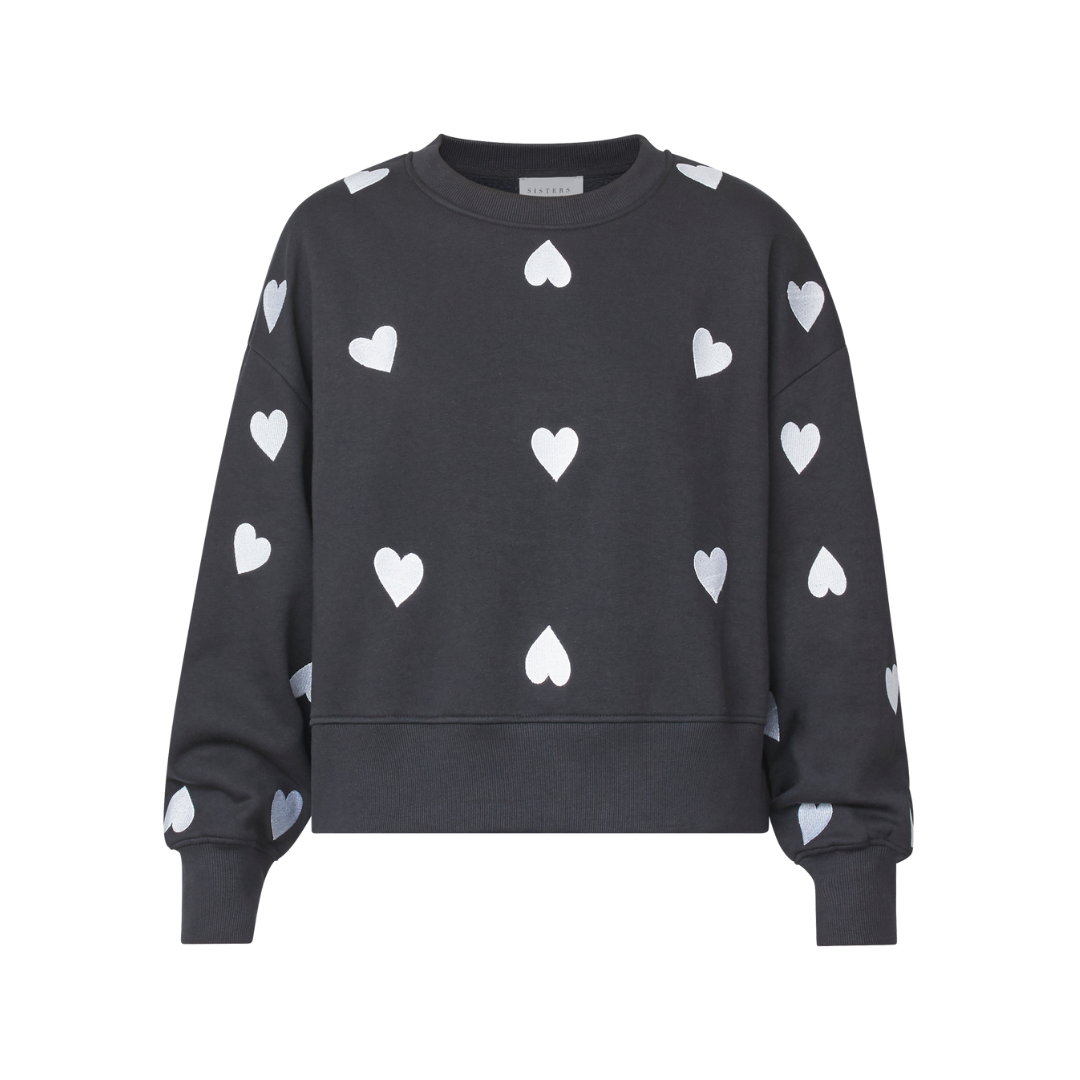 Hike Sweat - Heart Black