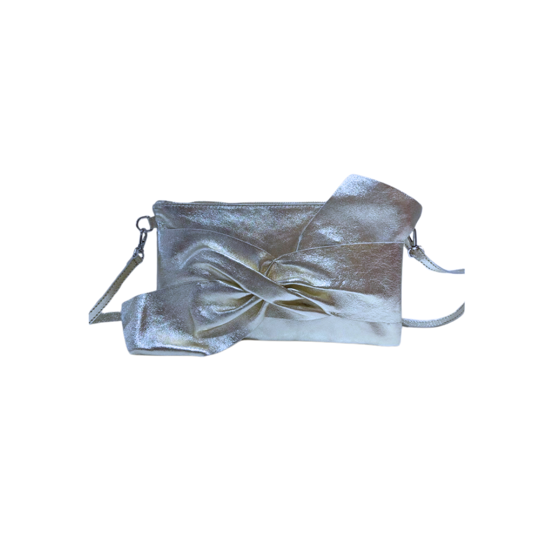 Bow Bag - Silver