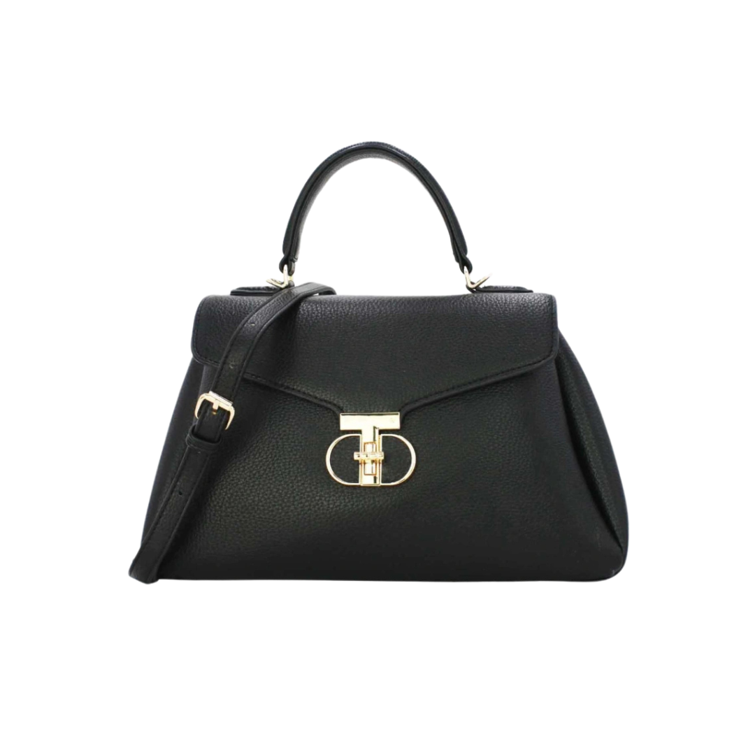 Gold Detail Bag - Black