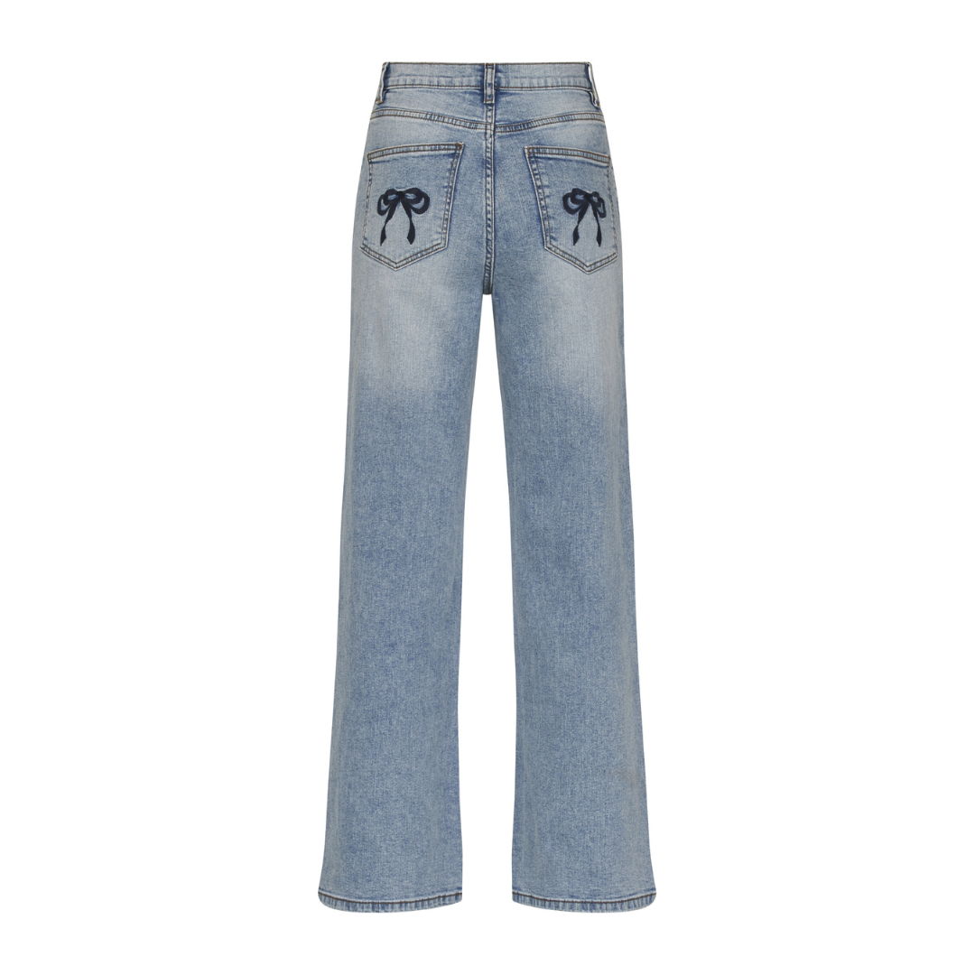 Owi-W Jeans Bow