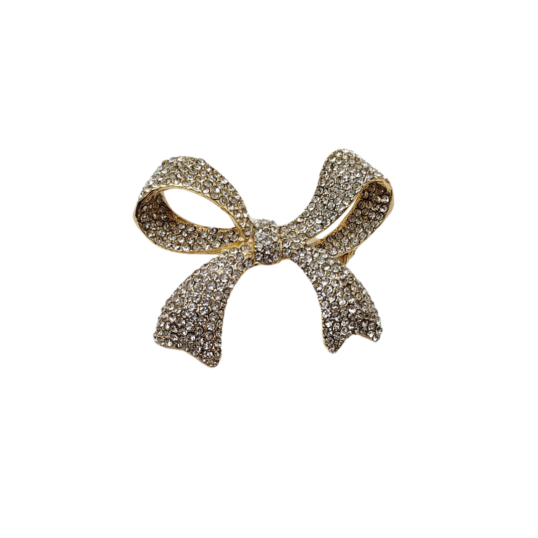 Brosch Bow- Gold