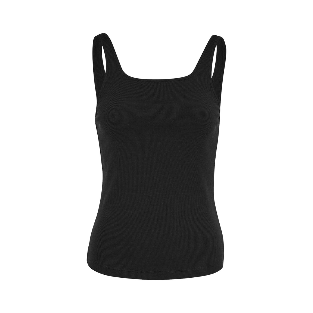 Betrina Rib Top - Black