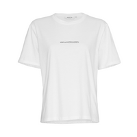 Terina Small Logo Tee - White/Black