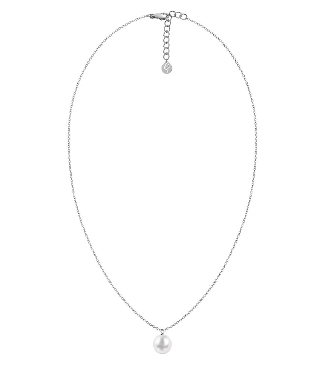 Lilian Necklace L - Steel