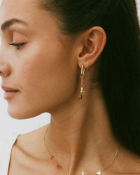 Love Note Hoops - Gold